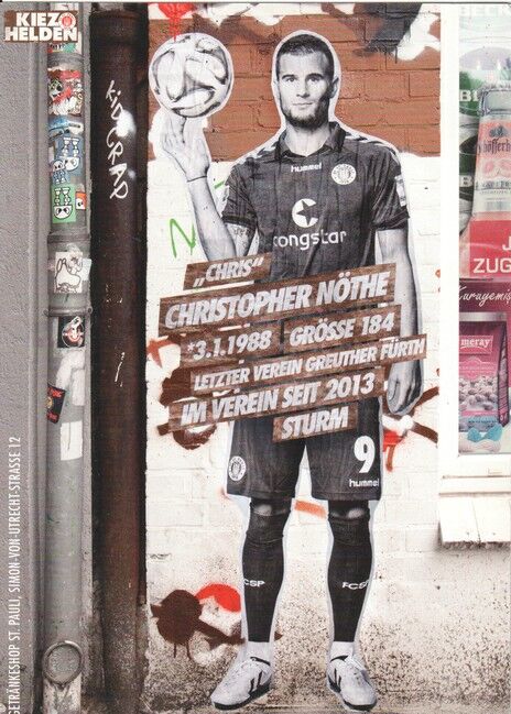 Autogramm Fussball | FC St. Pauli | 2014 | Christopher NÖTHE