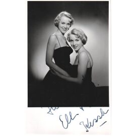 Autogramme Film / Schlager | KESSLER-ZWILLINGE | 1950er (Portrait SW Argenta)