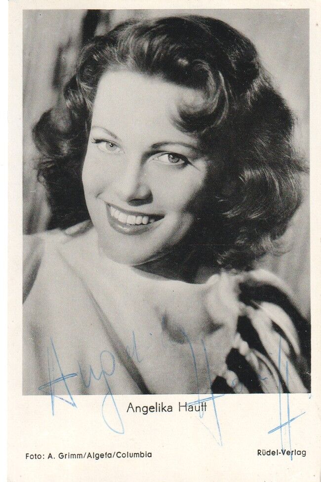 Autogramm Film | Angelika HAUFF | 1954 "Phantom Des Zeltes" (Portrait SW Rüdel) Grimm