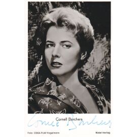 Autogramm Schauspieler | Cornell BORCHERS | 1950er (Portrait SW Rüdel) OSKA