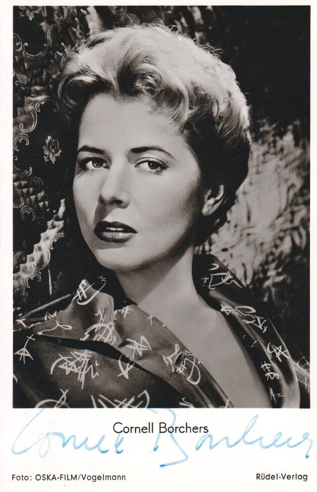 Autogramm Schauspieler | Cornell BORCHERS | 1950er (Portrait SW Rüdel) OSKA