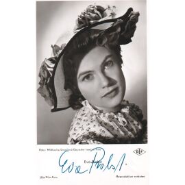 Autogramm Film | Eva PROBST | 1955 "Drei Tage Mittelarrest" (Portrait SW Ufa FK1771) Michaelis