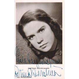 Autogramm Film | Gertrud KÜCKELMANN | 1953 "Ein Herz Spielt Falsch" (Portrait SW) Witt