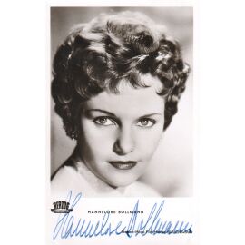 Autogramm Film | Hannelore BOLLMANN | 1955 "Spionage" (Portrait SW Herzog) Neusser