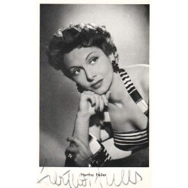 Autogramm Schauspieler | Hertha FEILER | 1950er (Portrait SW Kolibri)