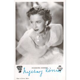 Autogramm Film | Ingeborg KÖRNER | 1953 "Rose Von Stambul" (Portrait SW Grimm)