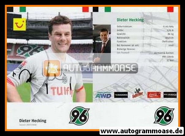 Autogramm Fussball | Hannover 96 | 2007 | Dieter HECKING