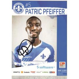 Autogramm Fussball | SV Darmstadt 98 | 2020 | Patric PFEIFFER