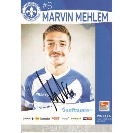 Autogramm Fussball | SV Darmstadt 98 | 2020 | Marvin MEHLEM