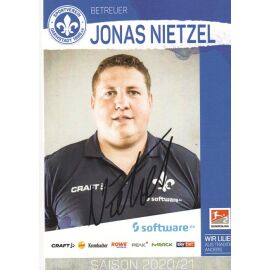 Autogramm Fussball | SV Darmstadt 98 | 2020 | Jonas NIETZEL