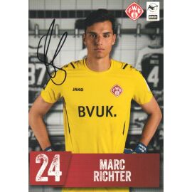 Autogramm Fussball | Würzburger Kickers | 2021 | Marc RICHTER