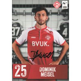 Autogramm Fussball | Würzburger Kickers | 2021 | Dominik MEISEL