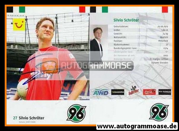 Autogramm Fussball | Hannover 96 | 2007 | Silvio SCHRÖTER