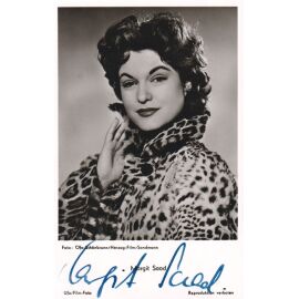 Autogramm Film | Margit SAAD | 1950er (Portrait SW UfA FK1450)