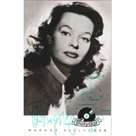 Autogramm Schauspieler | Margot HIELSCHER | 1950er (Portrait SW Polydor)