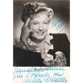 Autogramm Schauspieler | Maria PAUDLER | 1950er (Portrait SW Brieke)