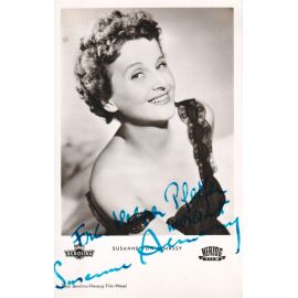 Autogramm Film | Susanne VON ALMASSY | 1953 "Briefträger Müller" (Portrait SW KuB) Berolina