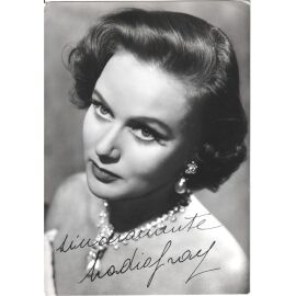 Autogramm Film (ROM) | Nadia GRAY | 1950er (Portrait SW Vera)