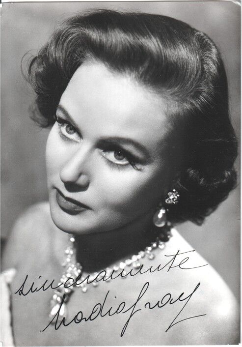 Autogramm Film (ROM) | Nadia GRAY | 1950er (Portrait SW Vera)