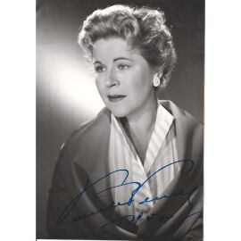 Autogramm Schauspieler | Paula WESSELY | 1940er (Portrait SW)