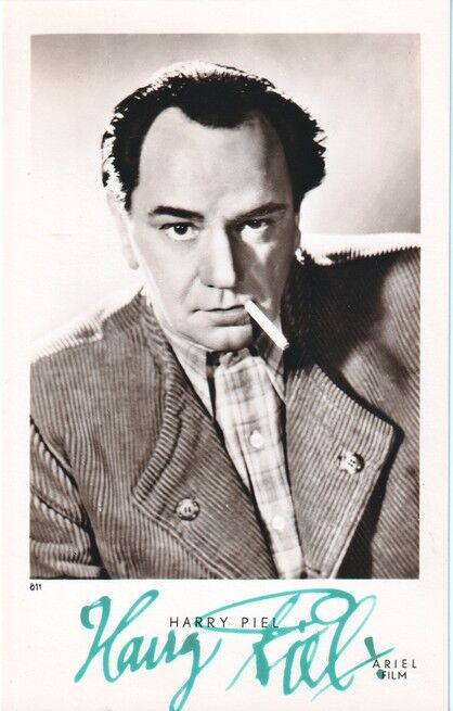 Autogramm Schauspieler | Harry PIEL | 1940er (Portrait SW Ariel)