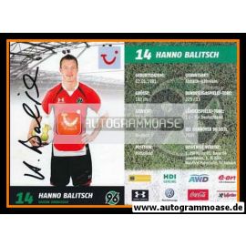 Autogramm Fussball | Hannover 96 | 2009 | Hanno BALITSCH