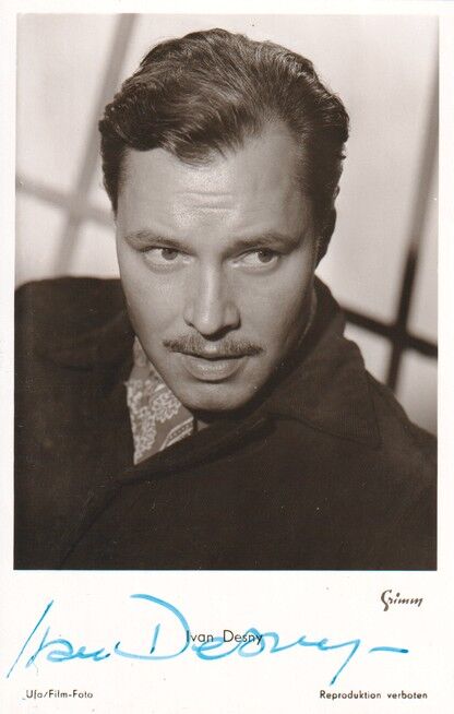 Autogramm Schauspieler | Ivan DESNY | 1950er (Portrait SW UfA FK1351) Grimm