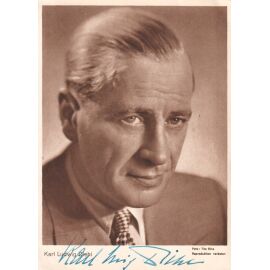Autogramm Schauspieler | Karl Ludwig DIEHL | 1930er (Portrait SW NVA) Binz