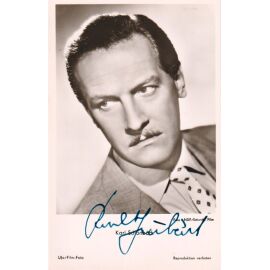 Autogramm Schauspieler | Karl SCHÖNBÖCK | 1950er (Portrait SW UfA FK359)