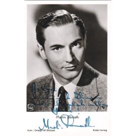 Autogramm Film | Martin BENRATH | 1954 "Engel Mit Dem Flammenschwert" (Portrait SW Rüdel 1132)