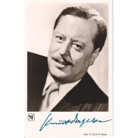 Autogramm Film | Paul DAHLKE | 1954 "Tolle Lola" (Portrait SW KuB) Wesel