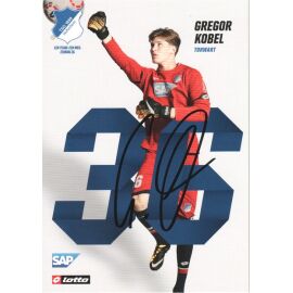 Autogramm Fussball | TSG 1899 Hoffenheim | 2017 | Gregor KOBEL