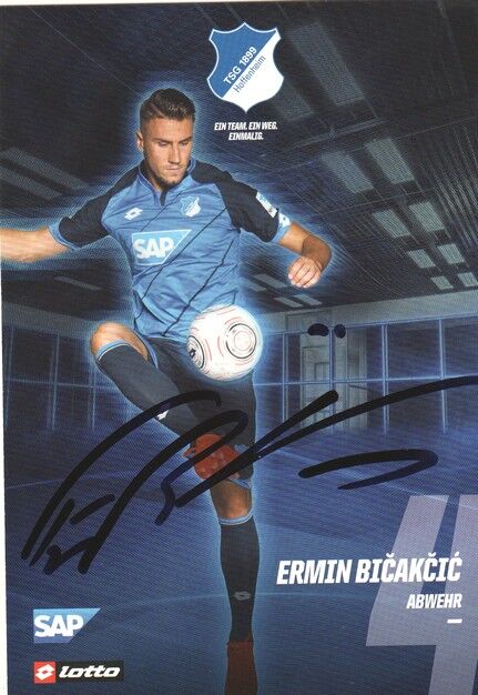 Autogramm Fussball | TSG 1899 Hoffenheim | 2016 | Ermin BICAKCIC
