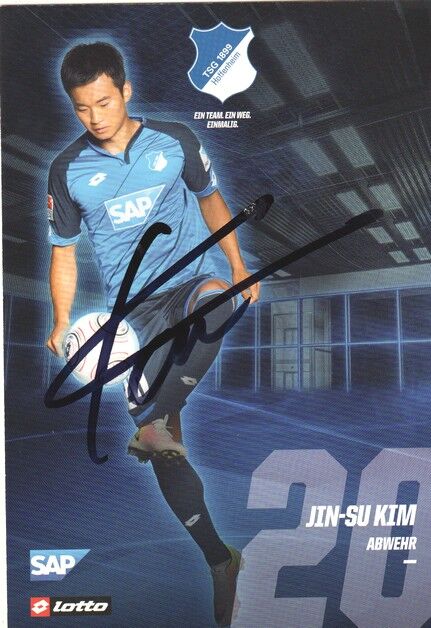 Autogramm Fussball | TSG 1899 Hoffenheim | 2016 | Jin-Su KIM