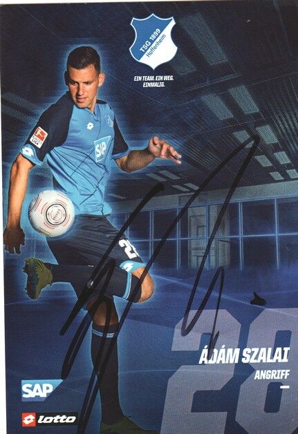 Autogramm Fussball | TSG 1899 Hoffenheim | 2016 | Adam SZALAI