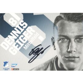 Autogramm Fussball | TSG 1899 Hoffenheim | 2018 | Dennis GEIGER