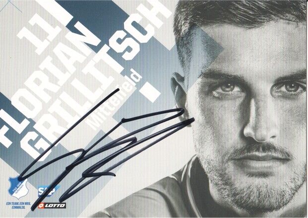 Autogramm Fussball | TSG 1899 Hoffenheim | 2018 | Florian GRILLITSCH