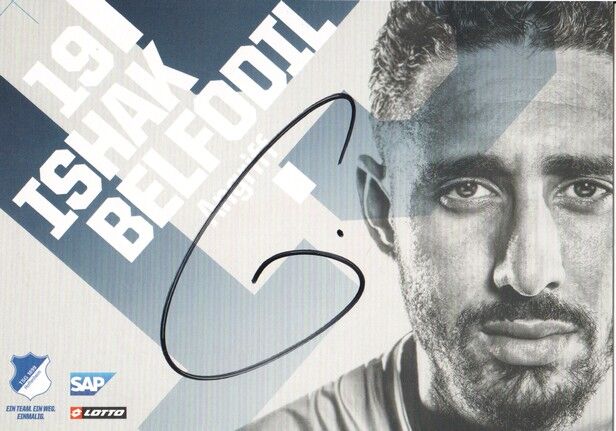 Autogramm Fussball | TSG 1899 Hoffenheim | 2018 | Ishak BELFODIL