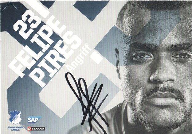 Autogramm Fussball | TSG 1899 Hoffenheim | 2018 | Felipe PIRES