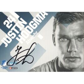 Autogramm Fussball | TSG 1899 Hoffenheim | 2018 | Justin HOOGMA