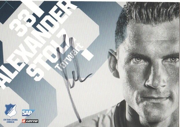 Autogramm Fussball | TSG 1899 Hoffenheim | 2018 | Alexander STOLZ