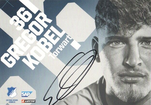 Autogramm Fussball | TSG 1899 Hoffenheim | 2018 | Gregor KOBEL
