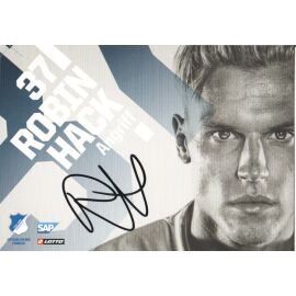 Autogramm Fussball | TSG 1899 Hoffenheim | 2018 | Robin HACK