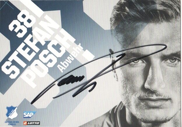 Autogramm Fussball | TSG 1899 Hoffenheim | 2018 | Stefan POSCH