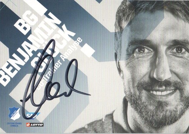 Autogramm Fussball | TSG 1899 Hoffenheim | 2018 | Benjamin GLÜCK