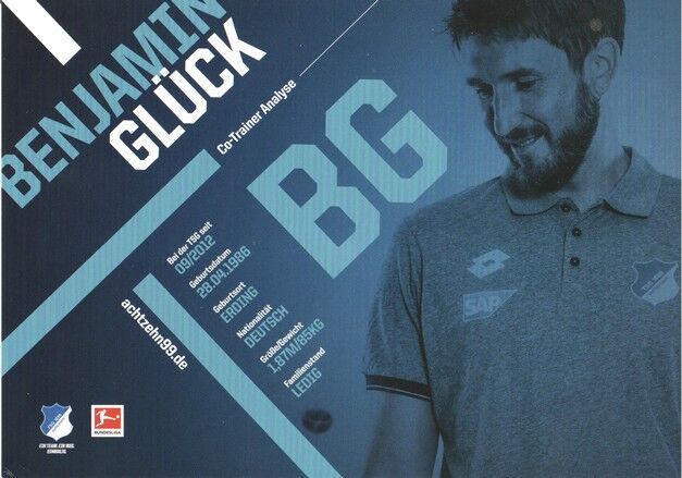 Autogramm Fussball | TSG 1899 Hoffenheim | 2018 | Benjamin GLÜCK