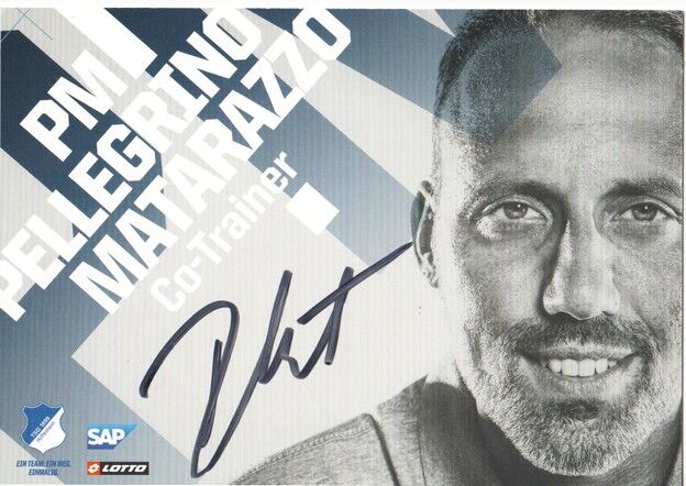 Autogramm Fussball | TSG 1899 Hoffenheim | 2018 | Pellegrino MATARAZZO