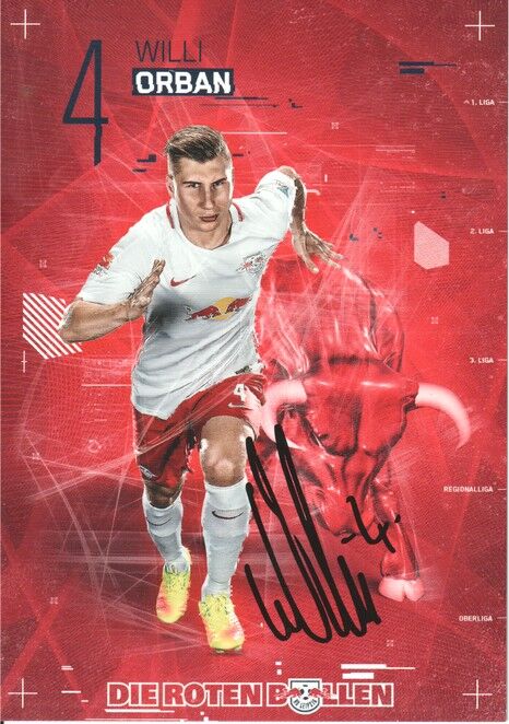 Autogramm Fussball | RB Leipzig | 2016 | Willi ORBAN