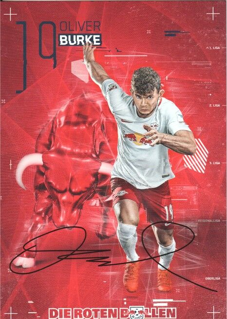 Autogramm Fussball | RB Leipzig | 2016 | Oliver BURKE