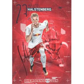 Autogramm Fussball | RB Leipzig | 2016 | Marcel HALSTENBERG